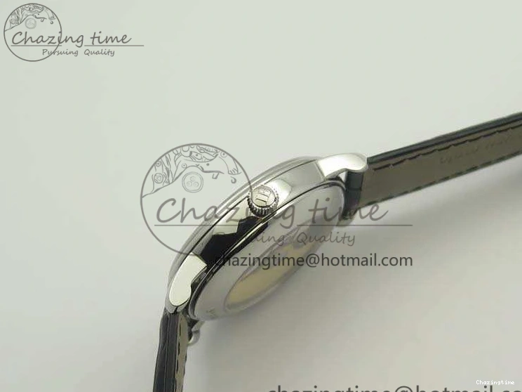 0324 SportInspired Villeret 6669 SS HG 1:1 Best Edition White Dial On Leather Strap V 8099